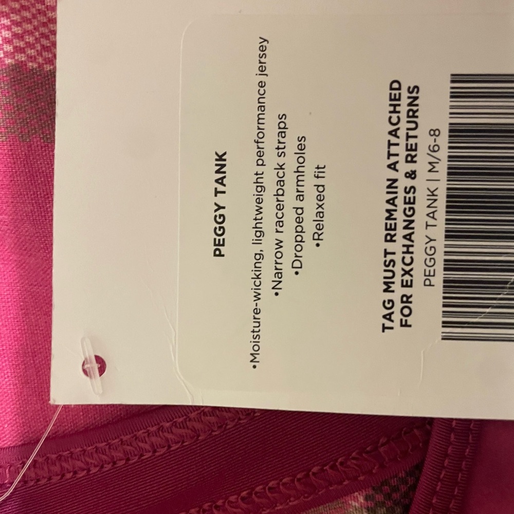 Fabletics Magenta Racerback Tank - Picture 4 of 6